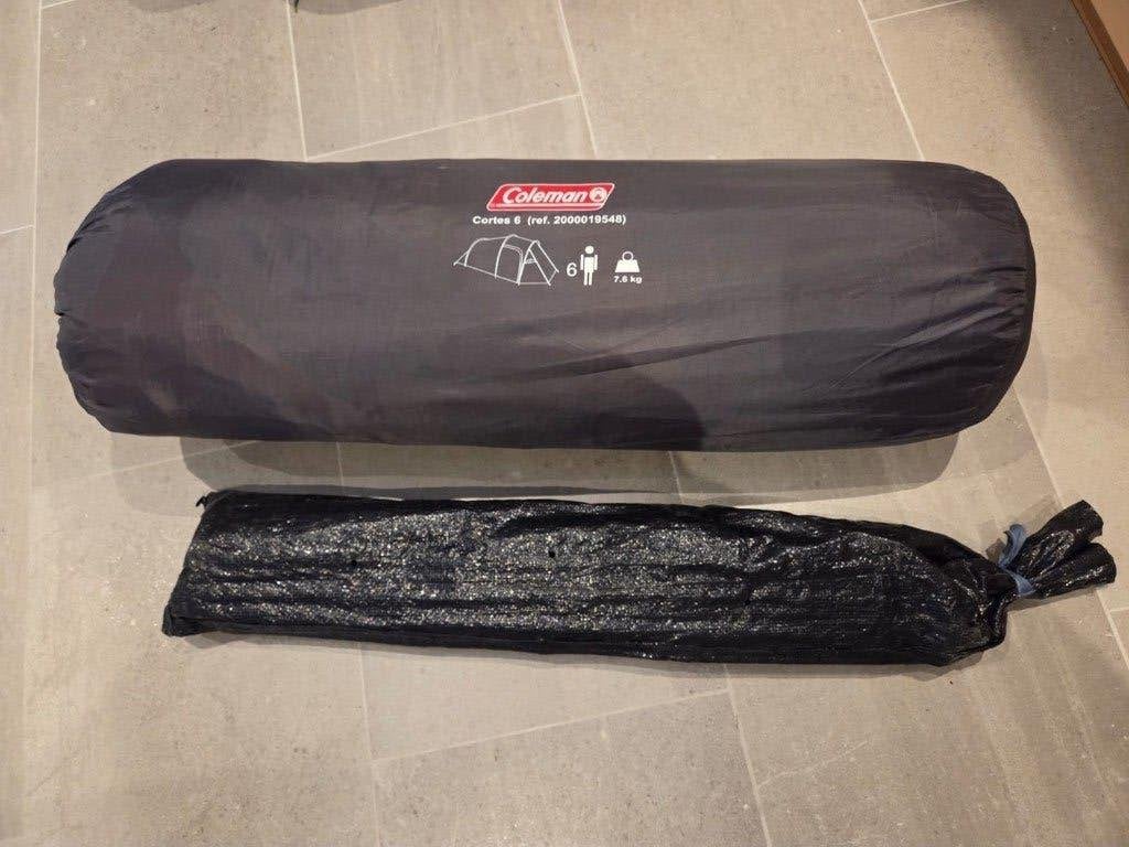 Coleman Cortes 6 tunneltent tent, Ophalen of Verzenden, Zo goed als nieuw, Tot en met 6