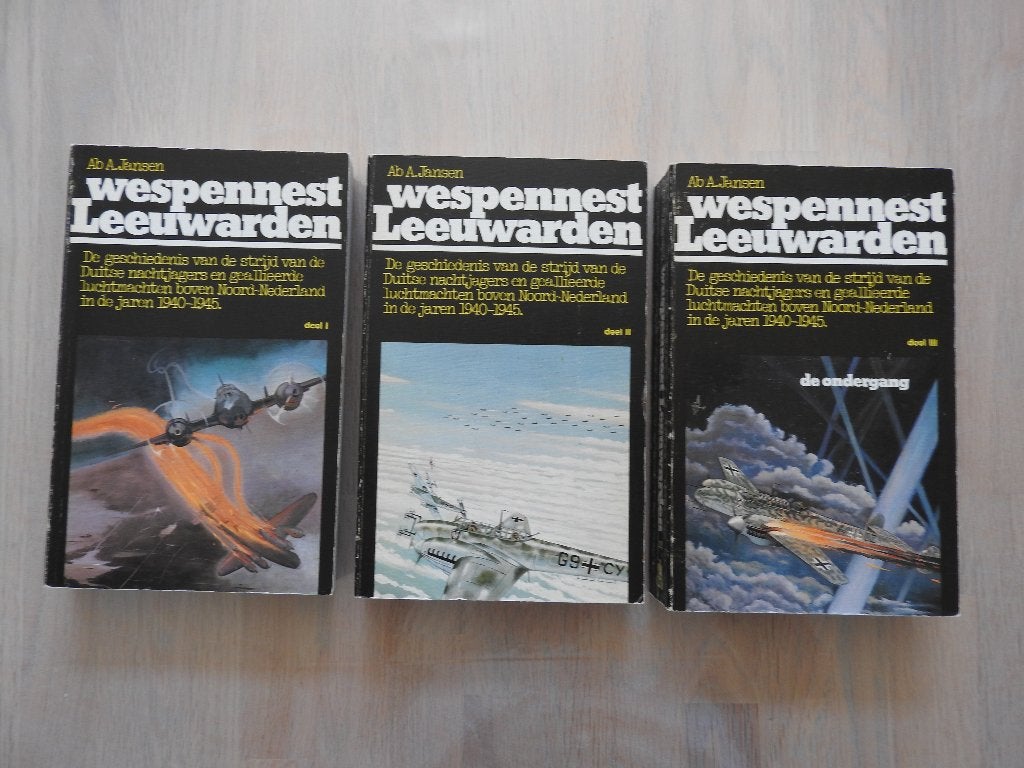 Wespennest Leeuwarden - 3 delen, compleet, Ophalen of Verzenden, Tweede Wereldoorlog, Gelezen, Overige onderwerpen