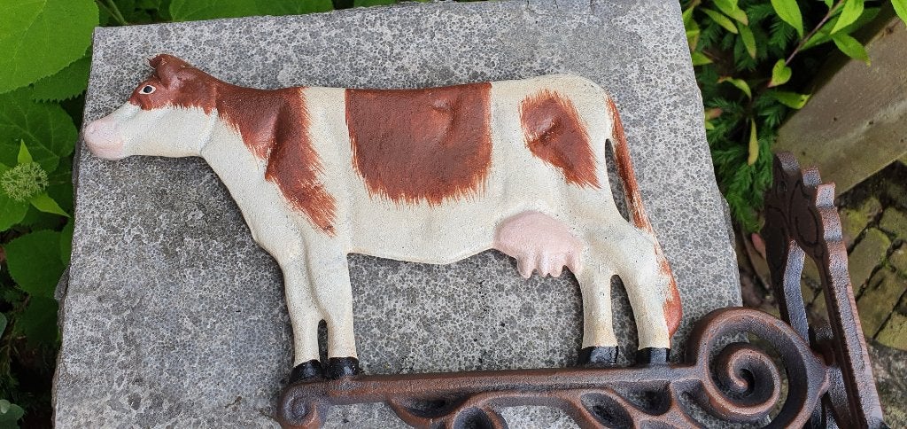 KOE / ROOD BONT / DEURBEL, Tuin en Terras, Huis en tuin decoratie Marie, Nieuw, Info@huisentuindecoratiemarie.nl, Peize