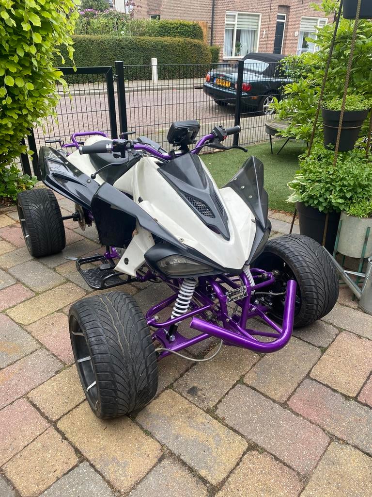 Haili 250cc quad autokenteken, Motoren, Ophalen