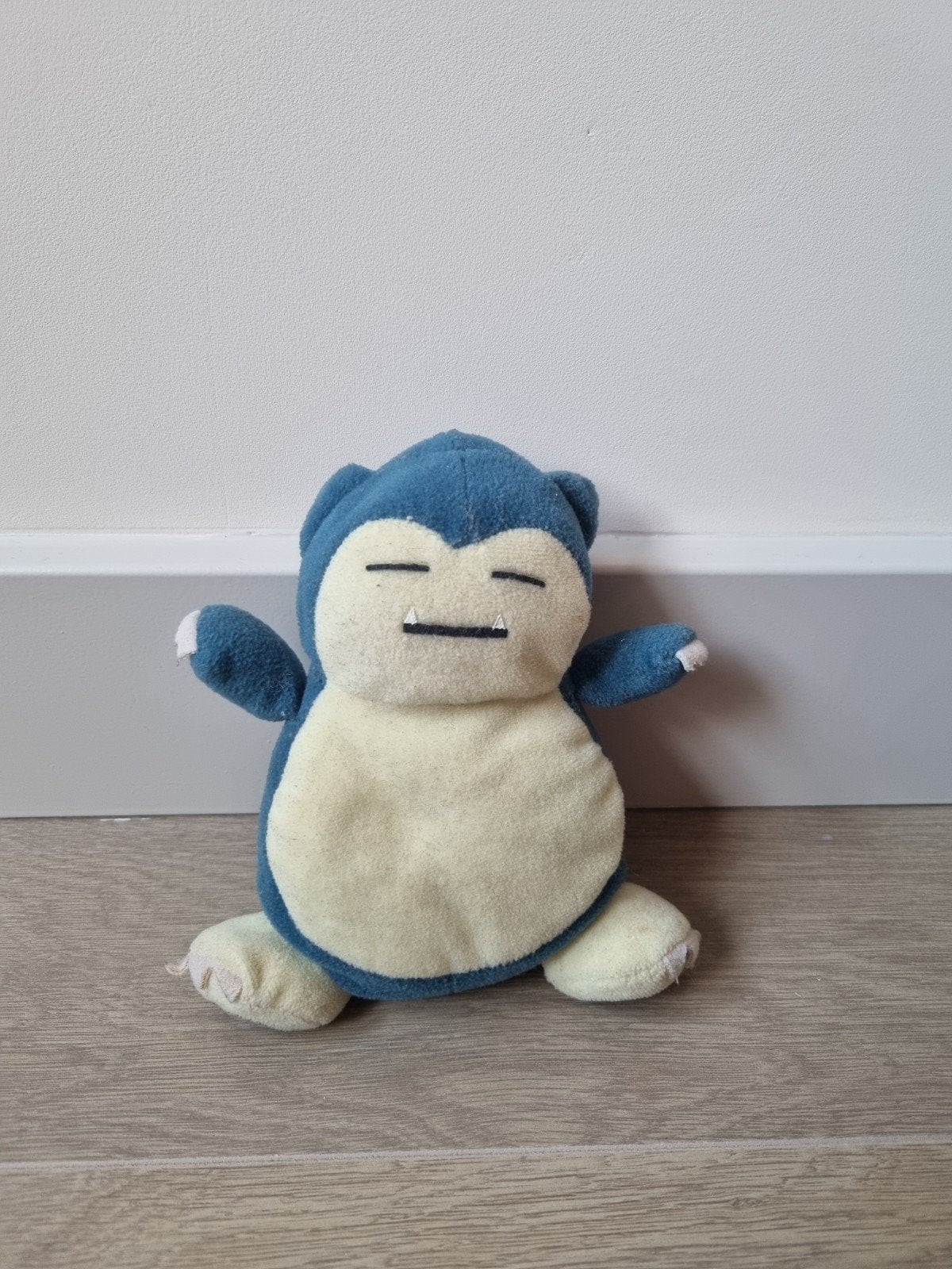 Vintage Pokémon Snorlax knuffel -  verzamelobject, Ophalen of Verzenden, Overige typen