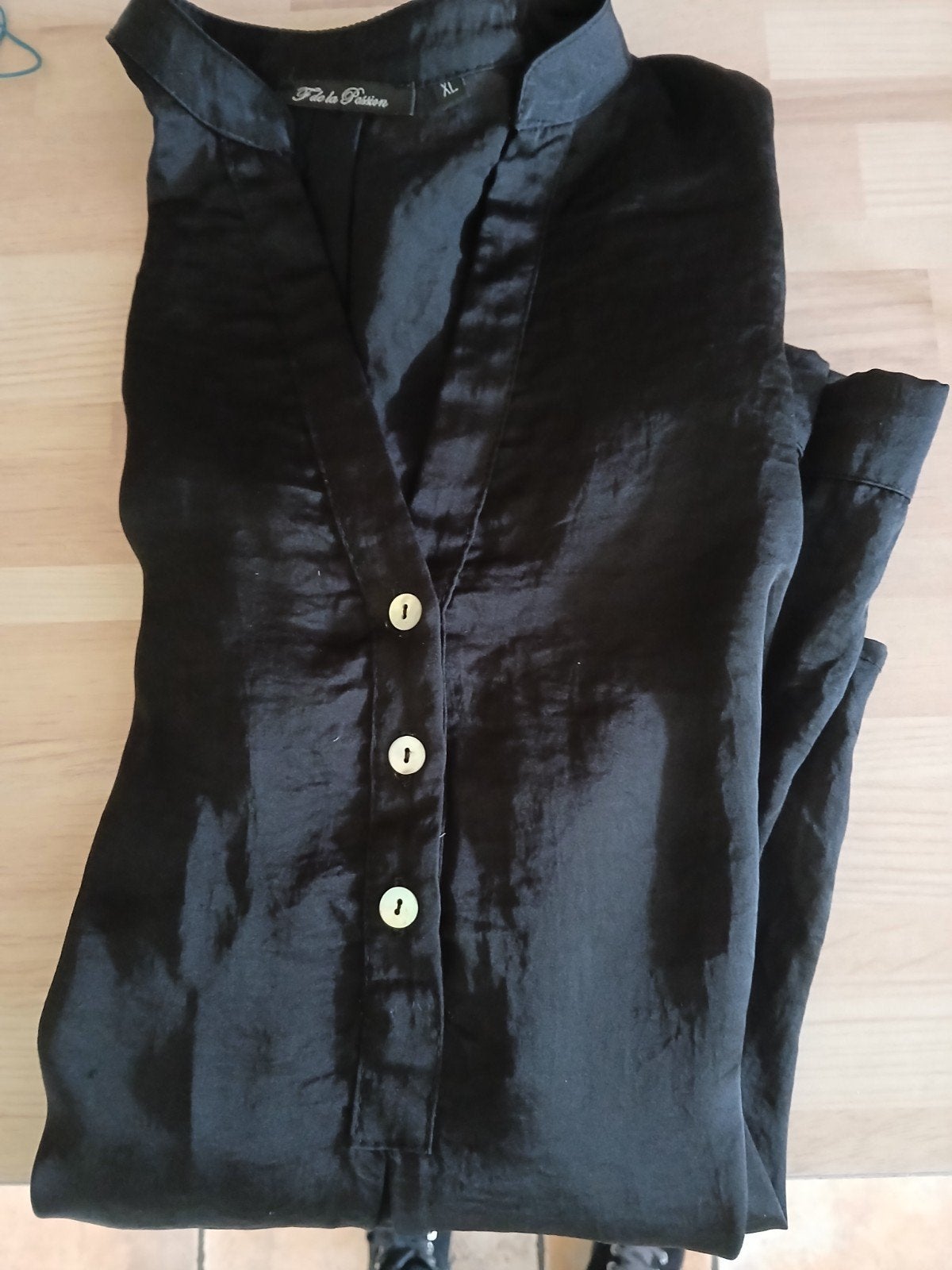 tuniek blouse maat XL, 44, Zwart, Maat 42/44 (L), F. de la Passion, Ophalen of Verzenden