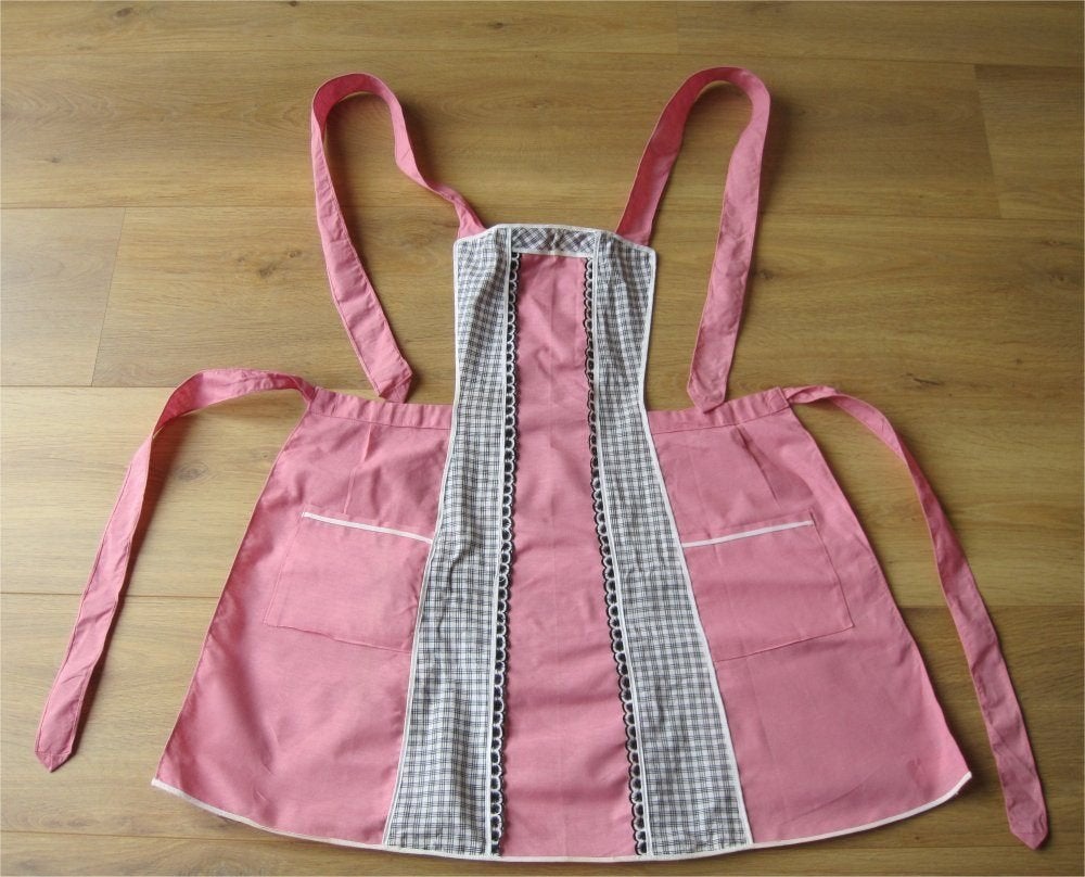 Vintage schort, Ophalen of Verzenden