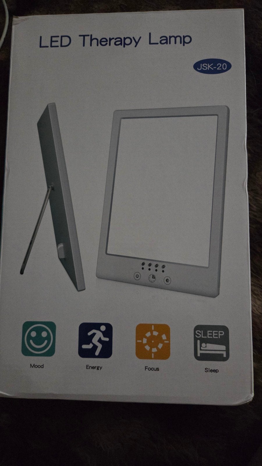 LED Therapielamp JSK-20 voor Mood, Energie, Focus, Slaap, Ophalen of Verzenden
