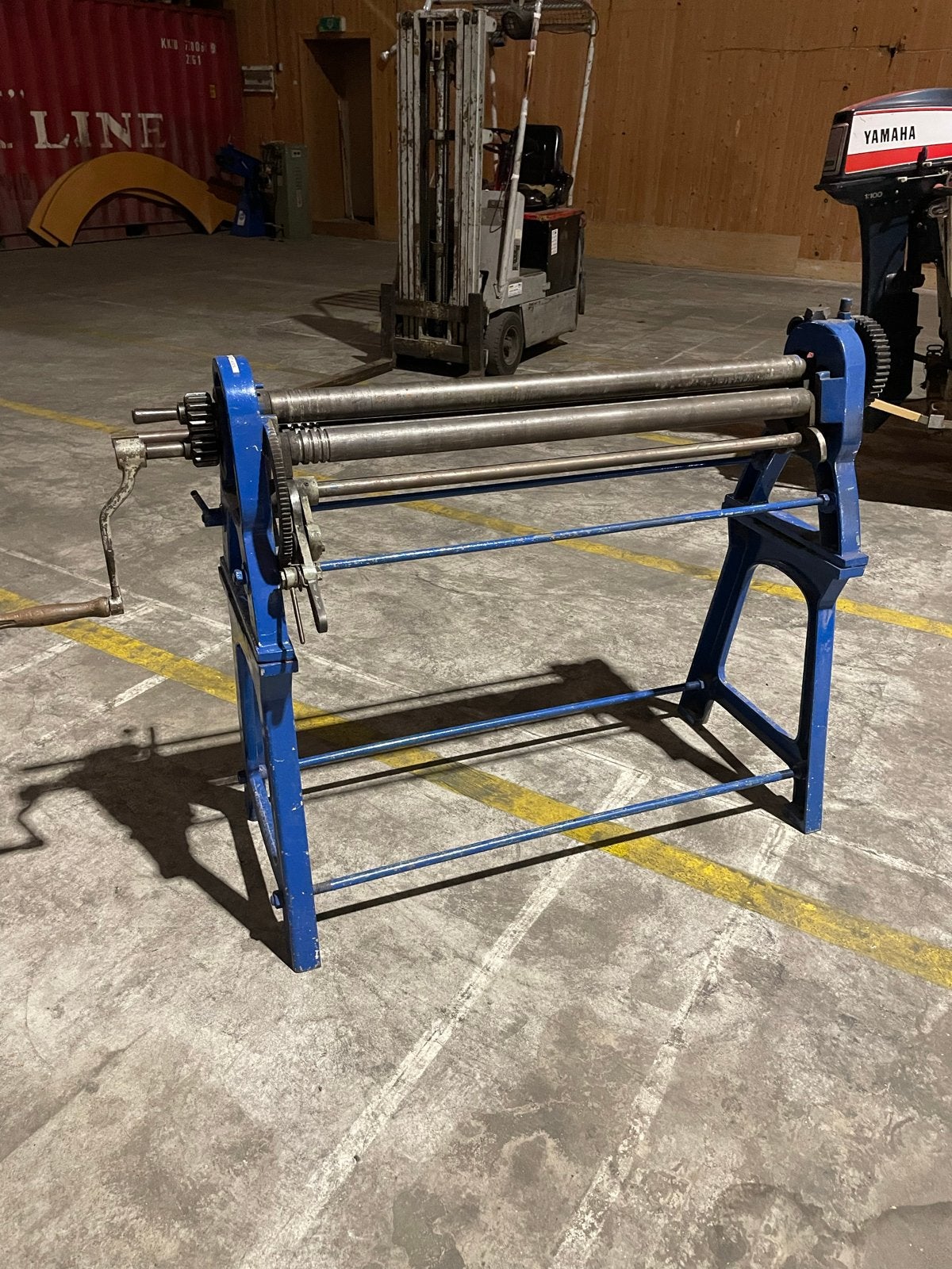 Robuuste handbediende walsmachine voor metaalbewerking, Zakelijke goederen, Machines en Bouw | Metaalbewerking, Ophalen