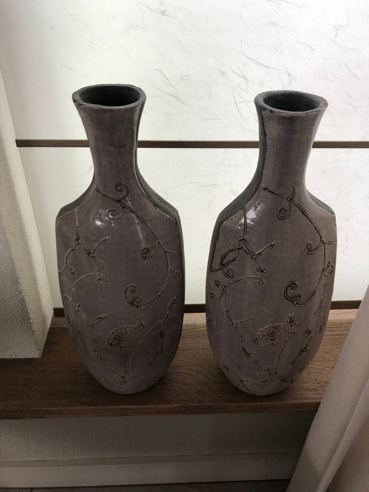 Mooie Vazen 2 stuks., Huis en Inrichting, Woonaccessoires | Vazen, Ophalen, Zo goed als nieuw, Overige kleuren