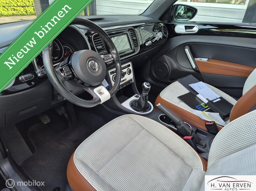 Volkswagen Beetle 1.2 TSI Design 18" PDC CRUISE CLIMA, Voorwielaandrijving, Euro 5, Beetle (Kever), 4 cilinders