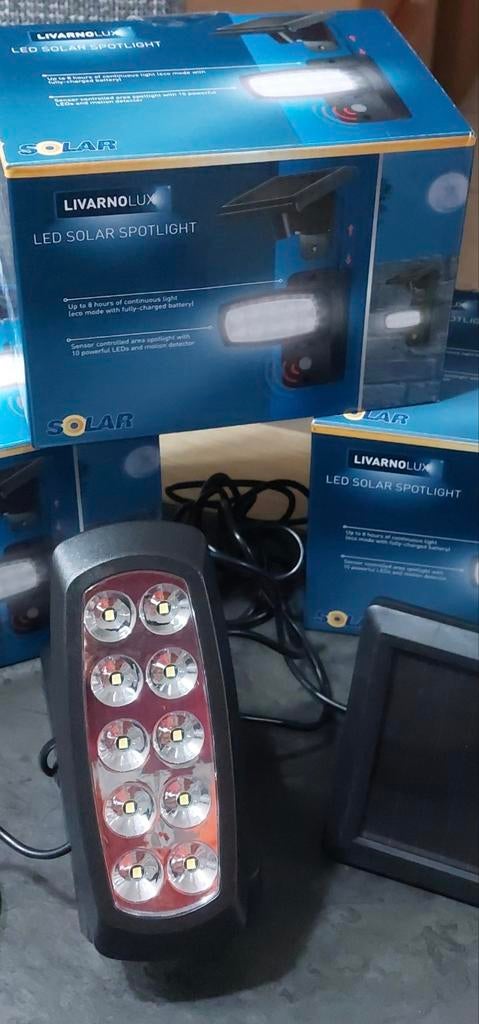 LED SOLAR SPOTLIGHT 3 stuks voor
€30, Ophalen of Verzenden, Nieuw, Zonne-energie, Overige typen