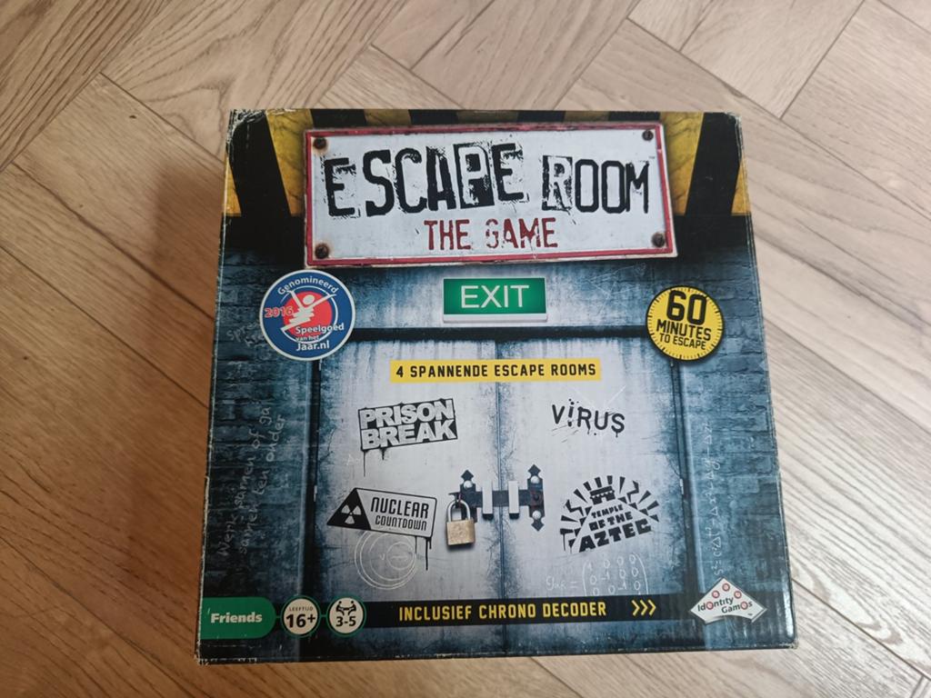 Escape Room The Game - 4 spannende avonturen, Vijf spelers of meer, Ophalen, Gebruikt, Identity Games