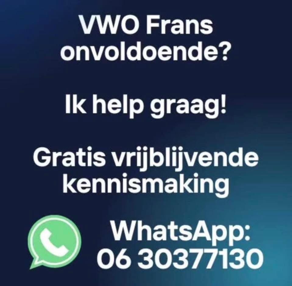 Bijles Frans VWO – 1-1 online | Grammatica en woordenschat, Bijles
