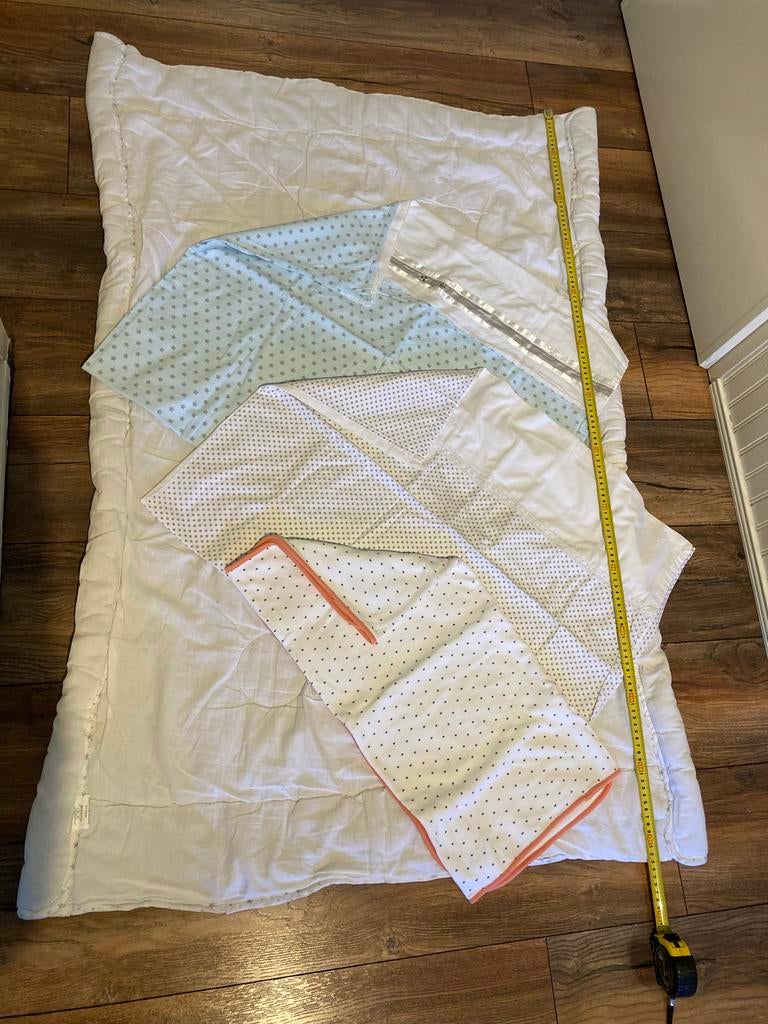 Baby of kinder dekbed met overtrekken, Ophalen of Verzenden, Gebruikt, 100 cm of meer, Slaapzak