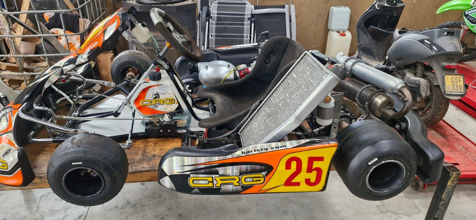 Kart 125cc 2takt, Ophalen, Gebruikt, Kart