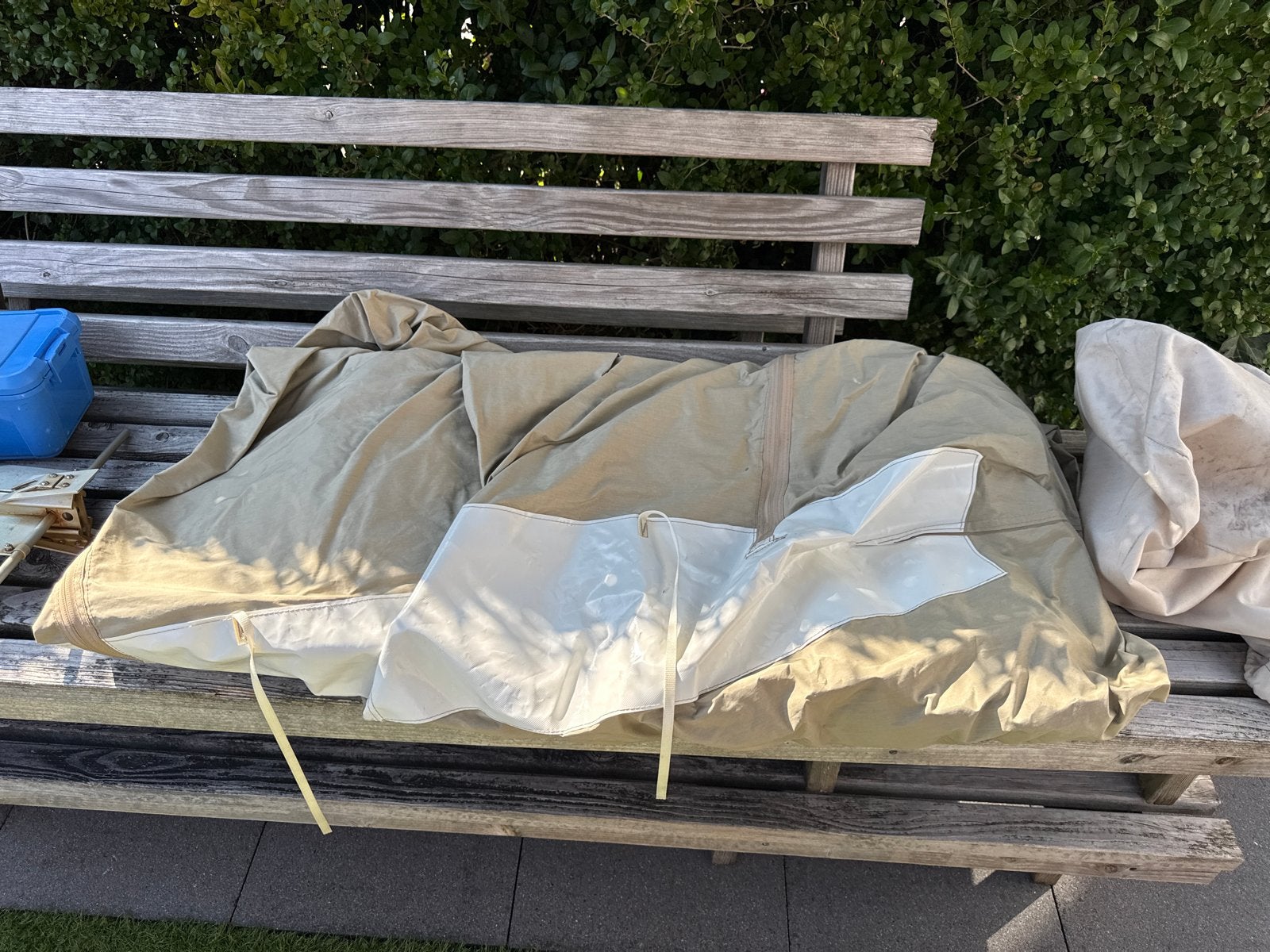 Afdekzijl voor Jeanneau Cap Camarat 6.5 WA, Watersport en Boten, Ophalen, Gebruikt, Overige typen