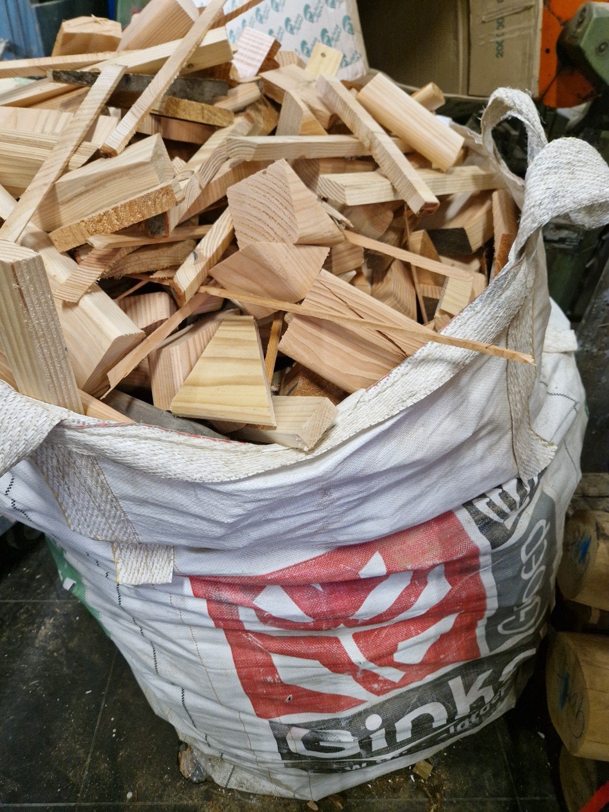 Grote bigbag Kachelhout openhaardhout, Doe-het-zelf en Verbouw, Hout en Planken, Ophalen, Gebruikt, Minder dan 25 mm, Overige typen