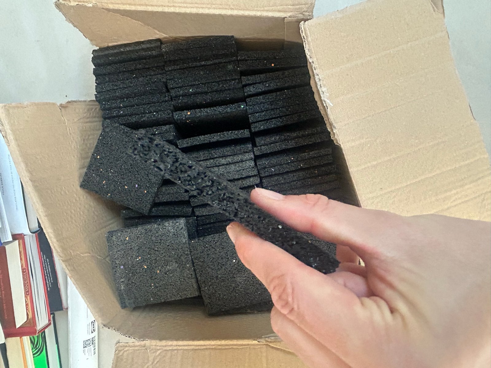 Tegeldragers 10x10x1 cm - 150 stuks, Overige typen, Rubber, Ophalen of Verzenden, Zo goed als nieuw