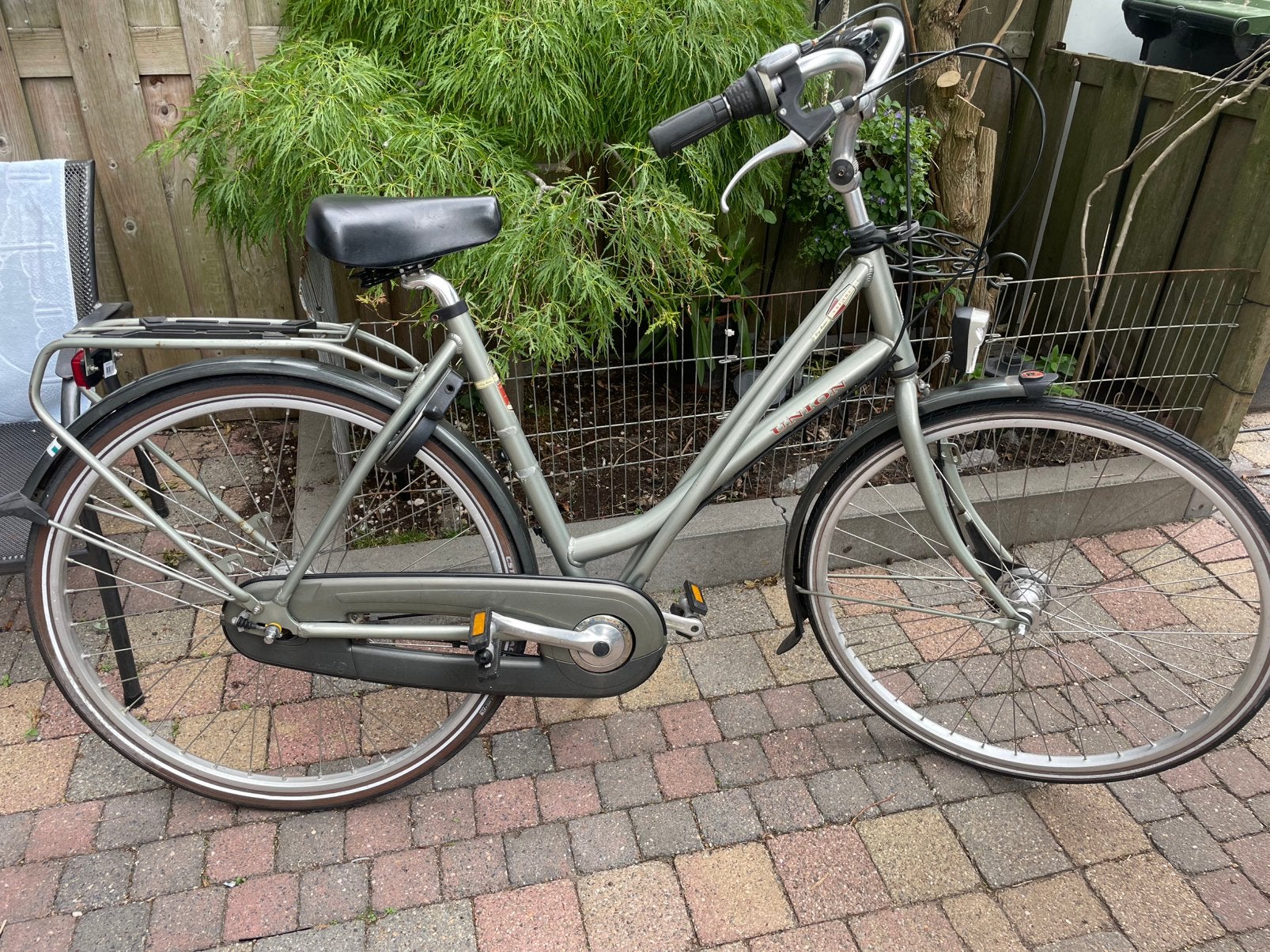 Union damesfiets, 53 tot 56 cm, Versnellingen, Zo goed als nieuw, Trommelrem