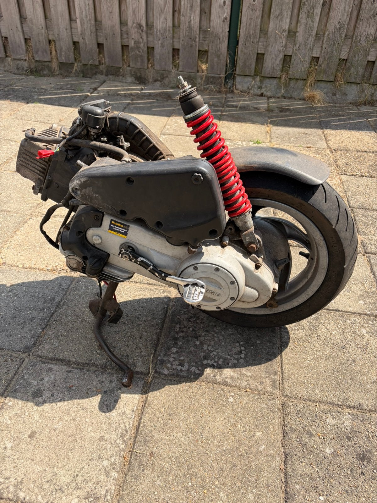 Piaggio Fly 4-takt snorscooter blok 16500km, Ophalen, Zo goed als nieuw, Blok, Piaggio