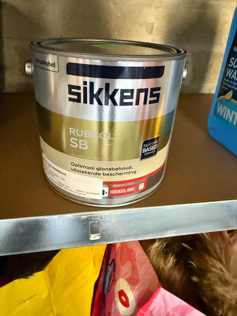 sikkens rubbol SB 9010 2,5L, Verzenden, Wit, Nieuw, Lak