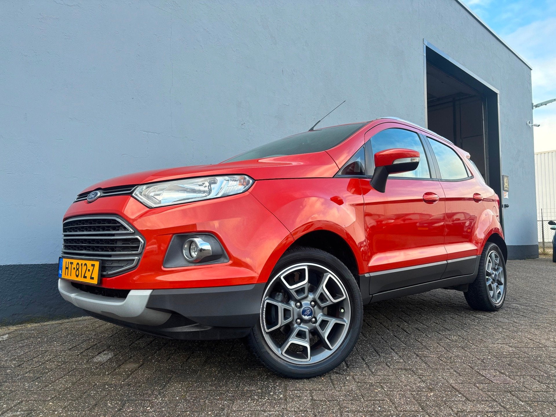 Ford EcoSport 1.0 EcoBoost Titanium, Auto's, Voorwielaandrijving, 125 pk, Met garantie (alle), Leder en Stof