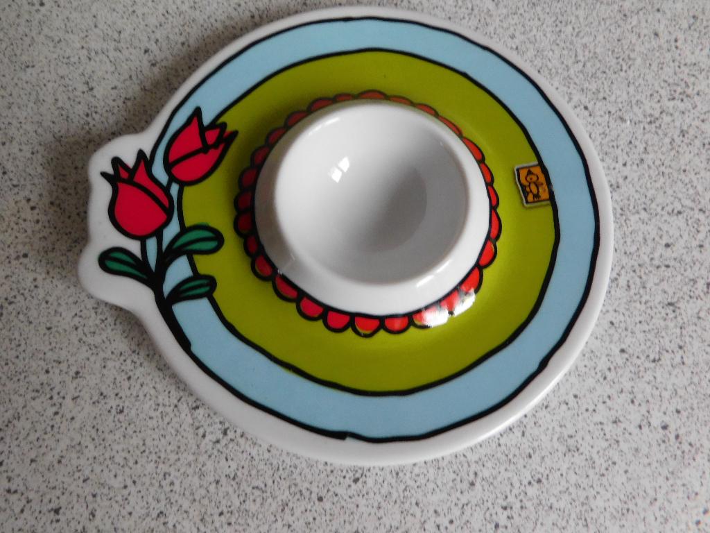 Eierdop Roos Babette Harms, Huis en Inrichting, Keuken | Servies, Overige typen, Ophalen of Verzenden, Zo goed als nieuw, Overige stijlen
