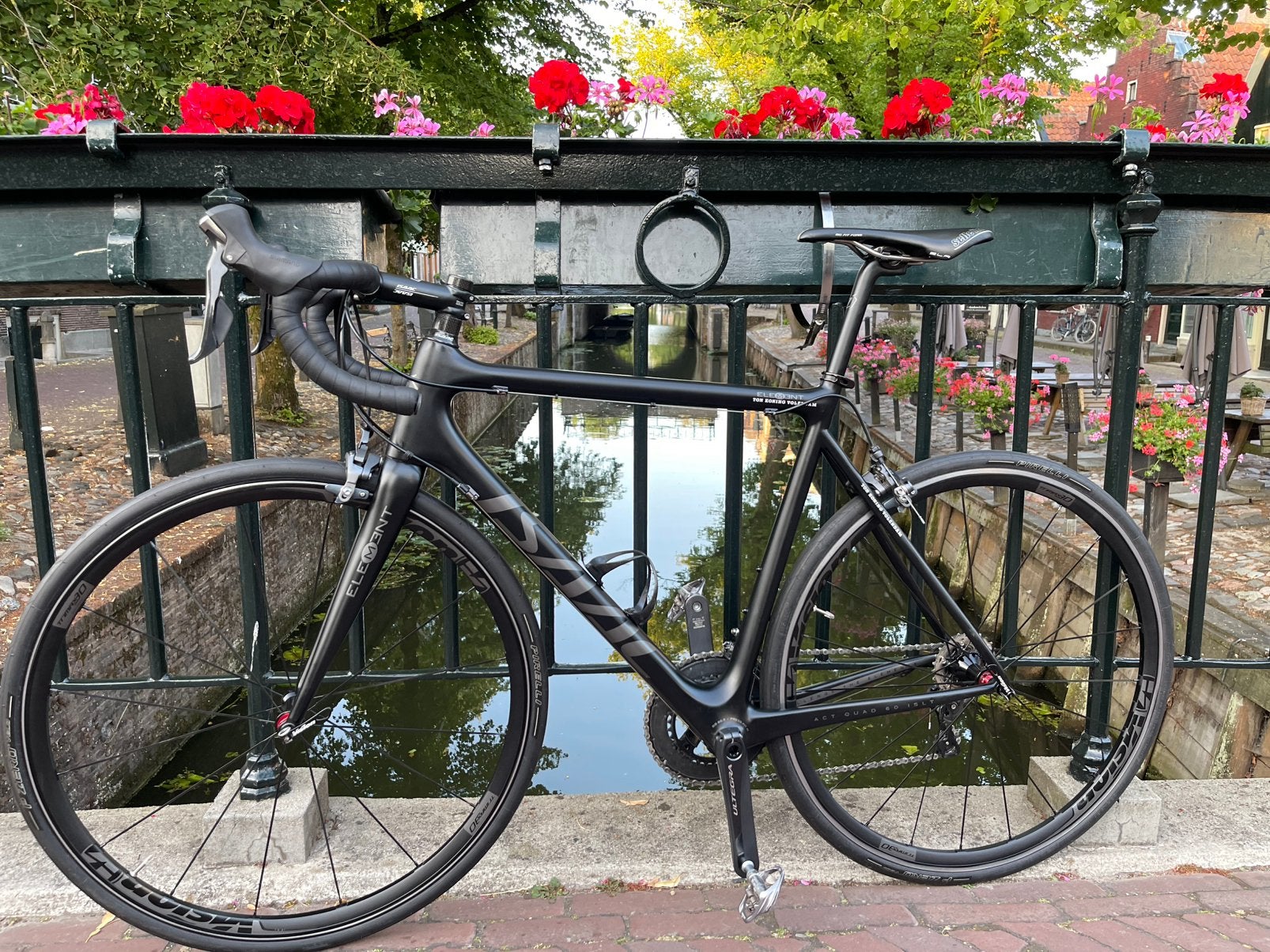 Isaac Element full carbon racefiets, Shimano Ultegra((56), Carbon, Zo goed als nieuw, Meer dan 20 versnellingen, 53 tot 57 cm