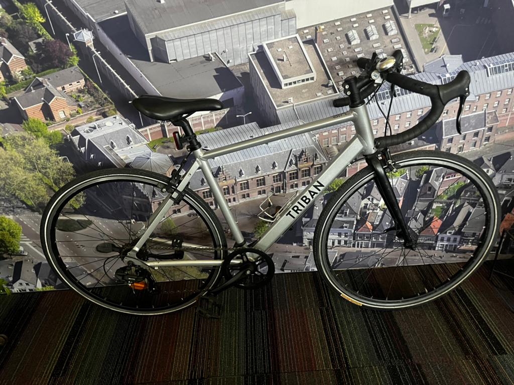 Triban 100 racefiets 51 cm geheel technisch nagekeken., Fietsen en Brommers, 49 tot 53 cm, Ophalen, Zo goed als nieuw, Overige merken