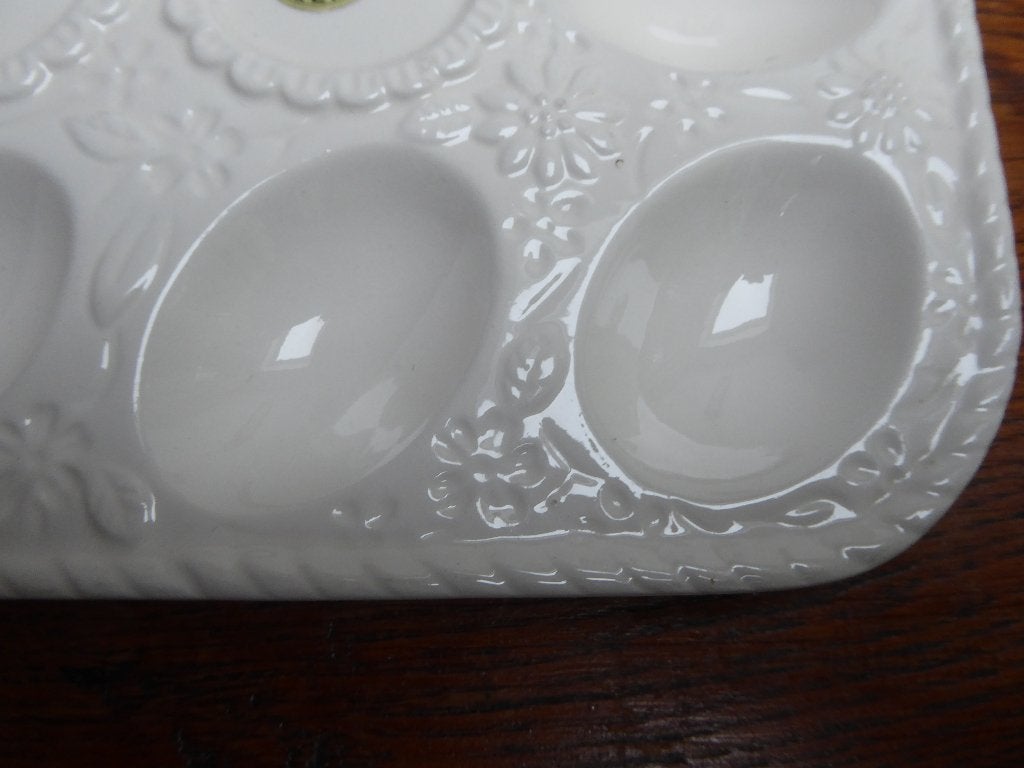Porseleinen eierschaaltje, Royal Delft wit, Ophalen of Verzenden