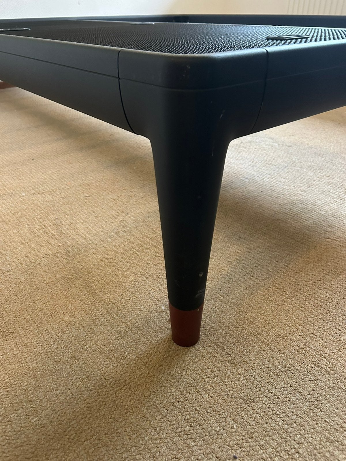 Auping Essential - zwart -  ENKEL frame, Ophalen, Tweepersoons, Zo goed als nieuw, 180 cm