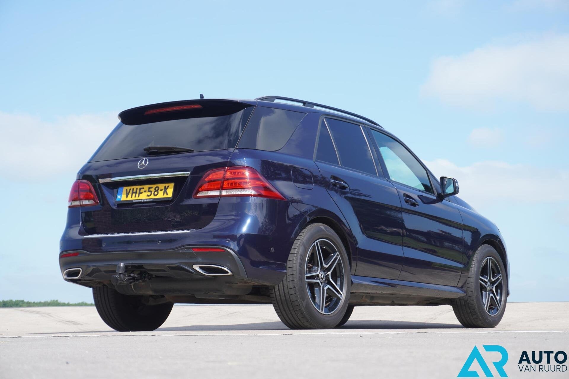 Mercedes GLE-klasse 350 d 4MATIC * Grijs kenteken * 3500 KG, Automaat, Gebruikt, 258 pk, Blauw