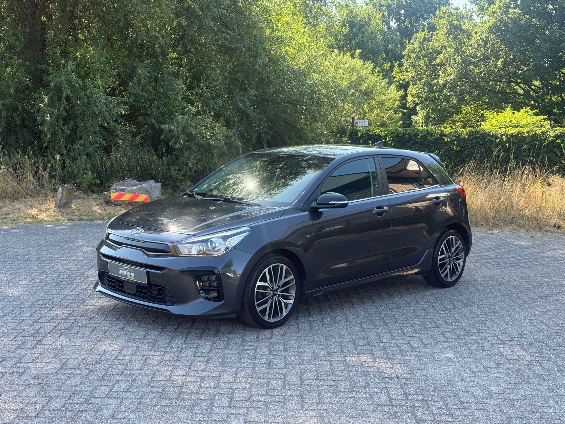 Kia Rio 1.0 TGDI GT-Line CAMERA I 120PK I KEYLESS I PDC I ST, Auto's, Kia, Voorwielaandrijving, Gebruikt, Zwart, Automatische klimaatregeling