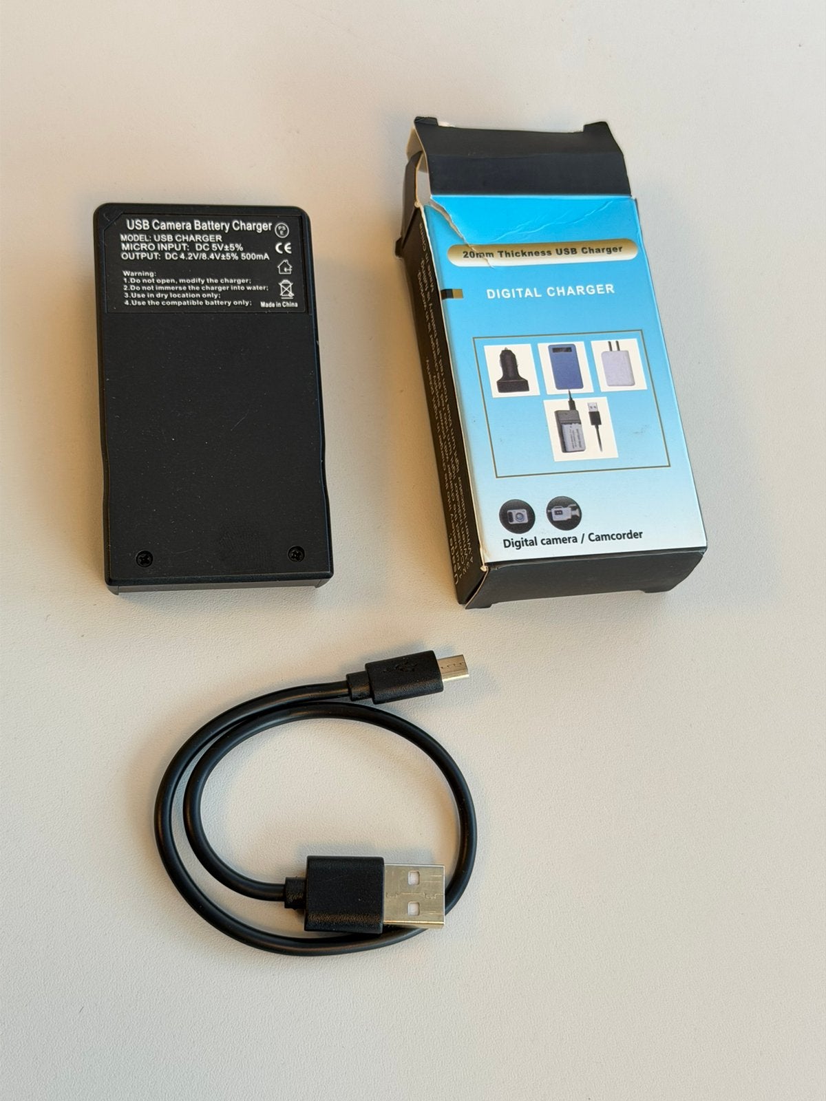 Nieuwe USB Acculader voor Canon BP-511 BP-511A BP-512 BP-535, Nieuw, Ophalen of Verzenden, H, H