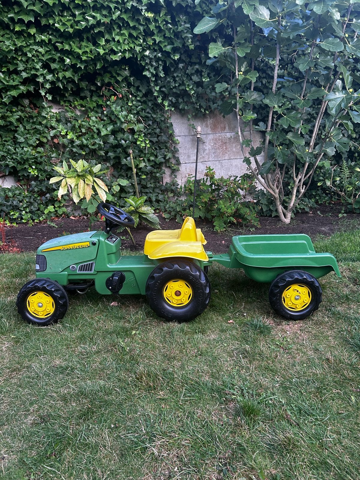 Rolly Toys John Deere traptractor met aanhanger, Ophalen, Gebruikt, Trapvoertuig
