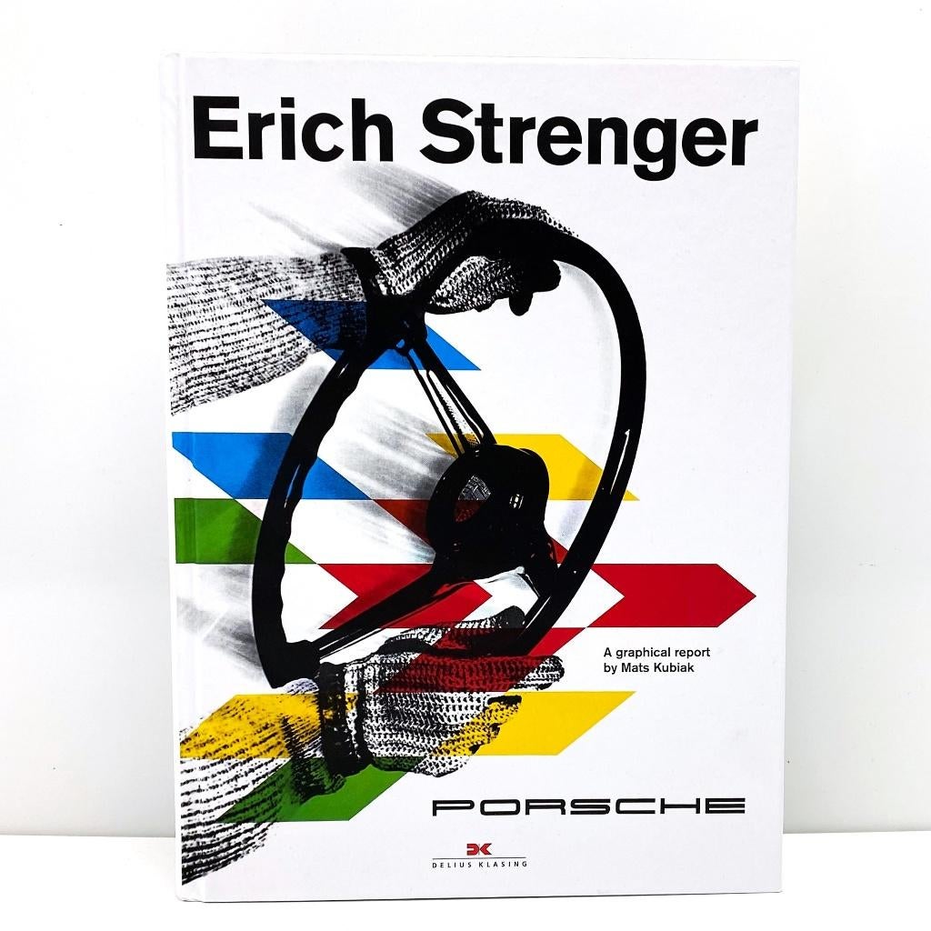 Porsche boek over huisillustrator/artdirector Erich Strenger, Boeken, Auto's | Boeken, Verzenden, Zo goed als nieuw, Porsche