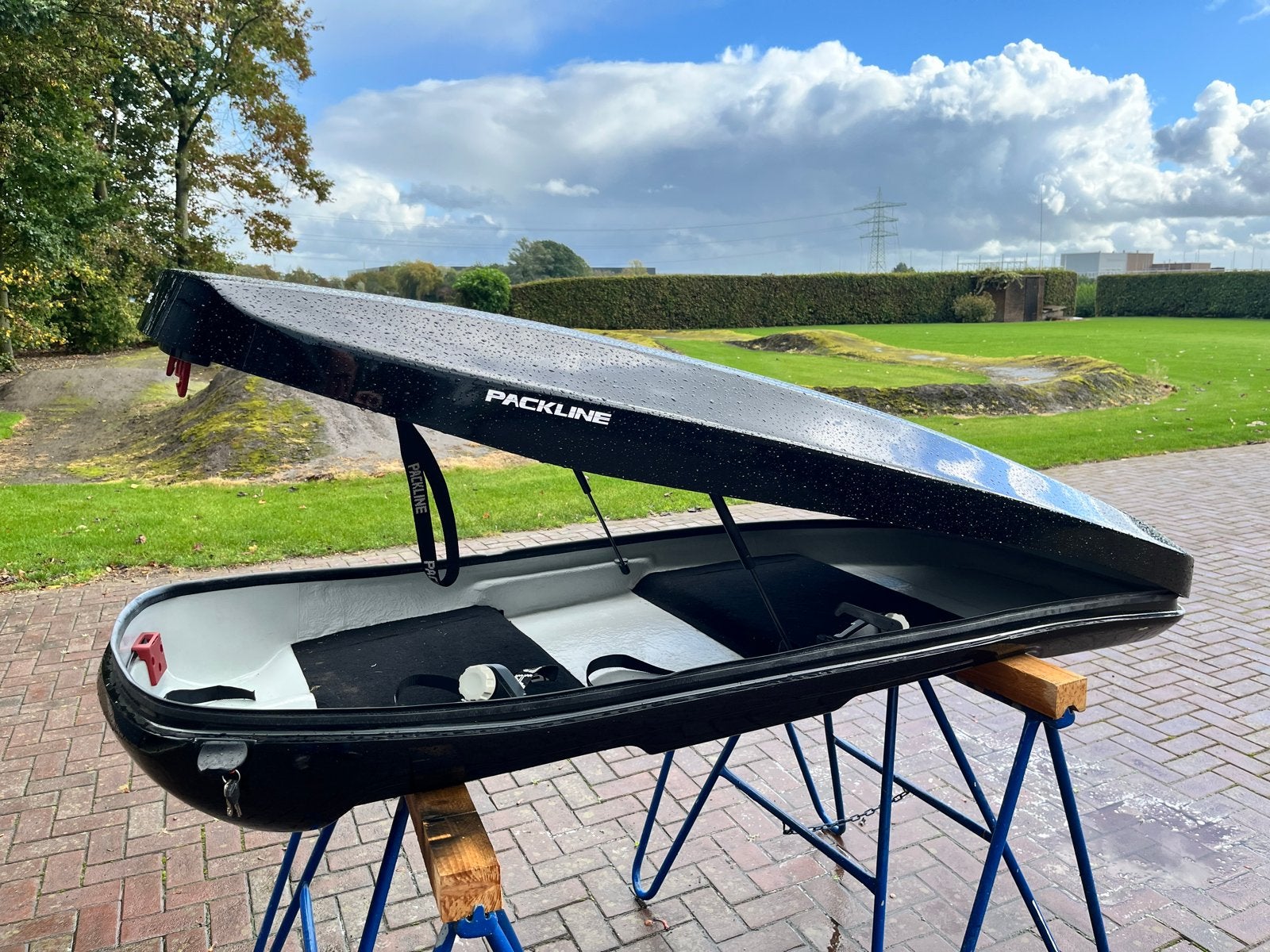 Packline NX Premium dakkoffer, Auto diversen, Ophalen, Zo goed als nieuw