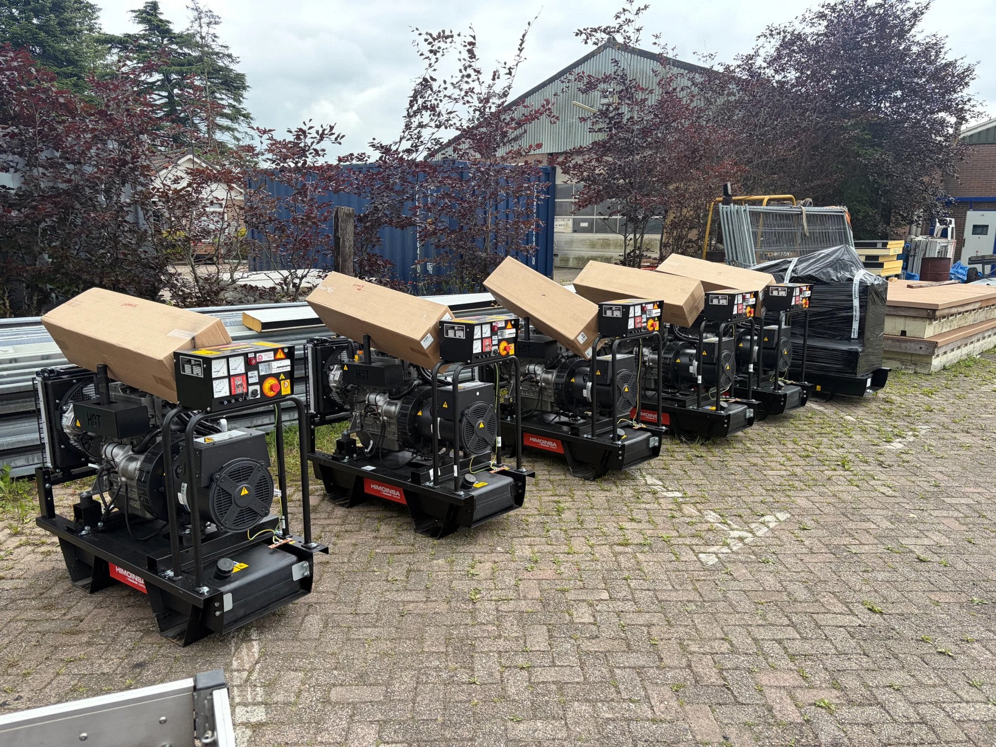 Yanmar stamford 20 25 kVA Stage 3/V aggregaat generatorset