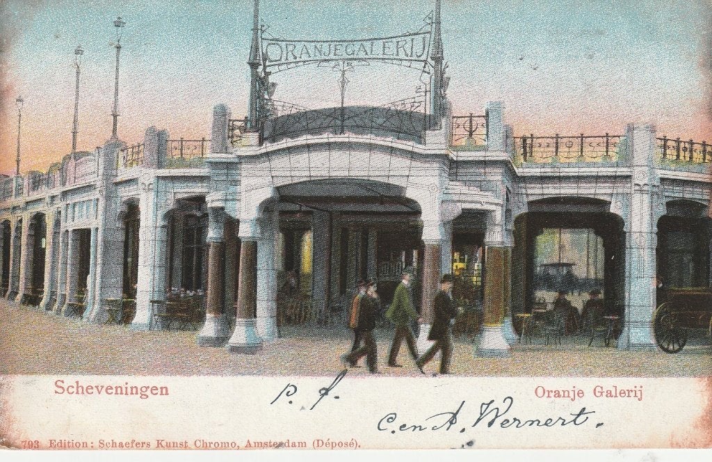Scheveningen, Ophalen of Verzenden, Voor 1920, Gelopen, Zuid-Holland