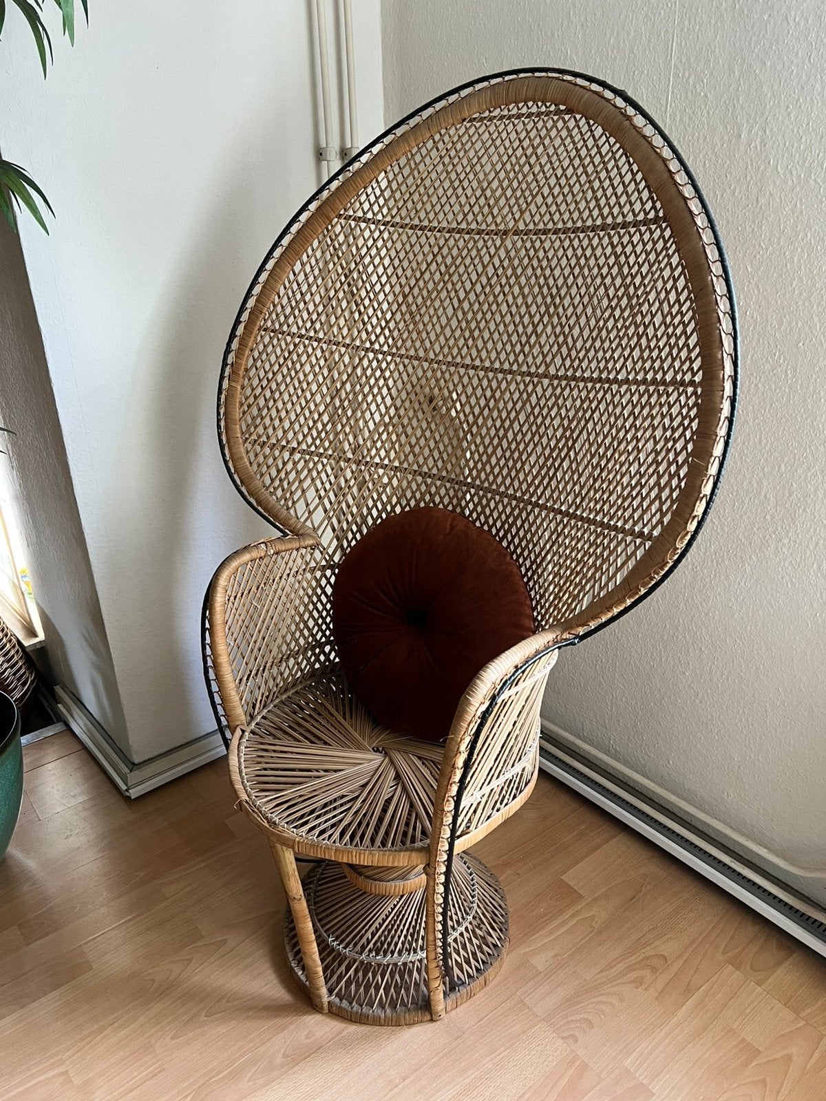 Rotan sierstoel, Tuin en Terras, Ophalen, Gebruikt, Rotan