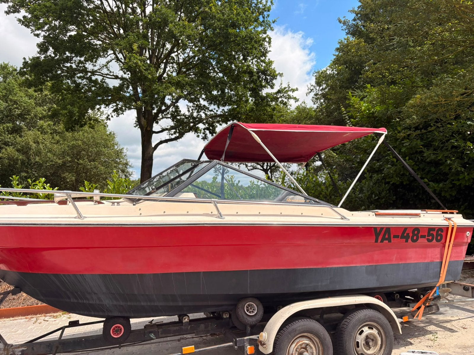 Bayliner quatermaster v8 190 pk, Ophalen, Zo goed als nieuw, Bayliner, Diesel