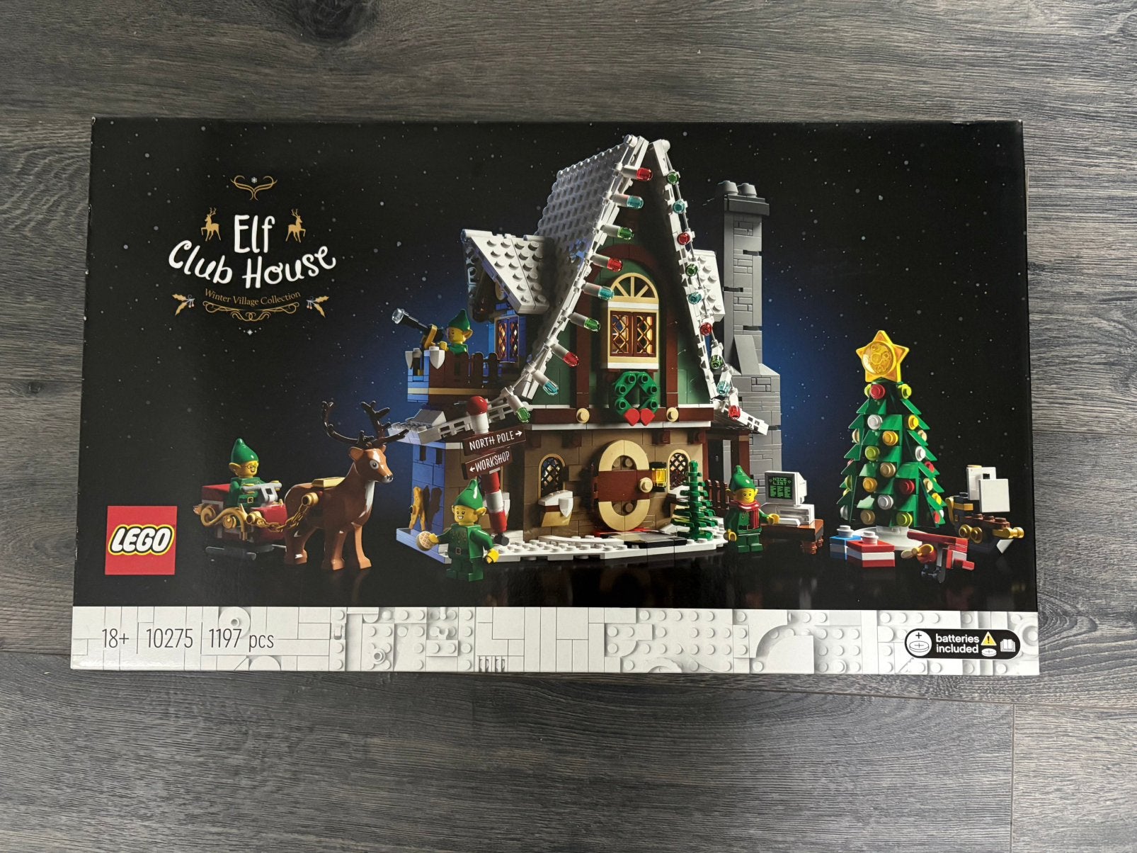 LEGO 10275 Elf Club House nieuw in doos, Ophalen, Lego, Nieuw, Icons
