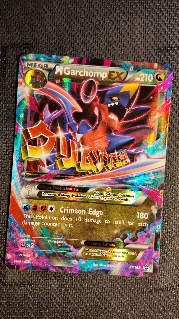 M Garchomp-EX XY168 XY Black Star Promos | Pokemon kaart, Ophalen, Zo goed als nieuw, Losse kaart, Foil