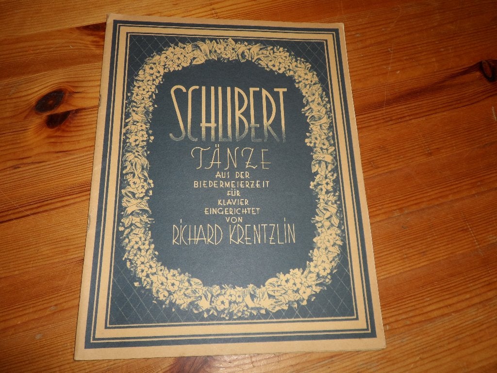 Schubert / krentzlin - tanze, Gebruikt, Klassiek, Ophalen of Verzenden, Artiest of Componist