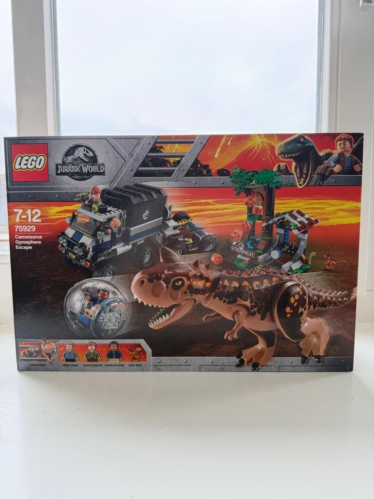 LEGO 75929 Gyrobolontsnapping van Carnotaurus, Jurassic World, ., Lego, Nieuw