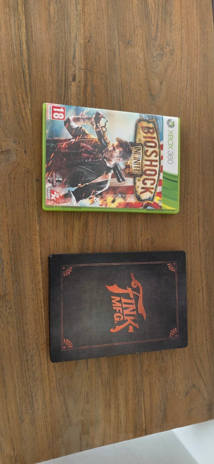 Bioshock Infinite Xbox 360 - Zo goed als nieuw steel case, Spelcomputers en Games, Games | Xbox 360, Avontuur en Actie, Vanaf 18 jaar
