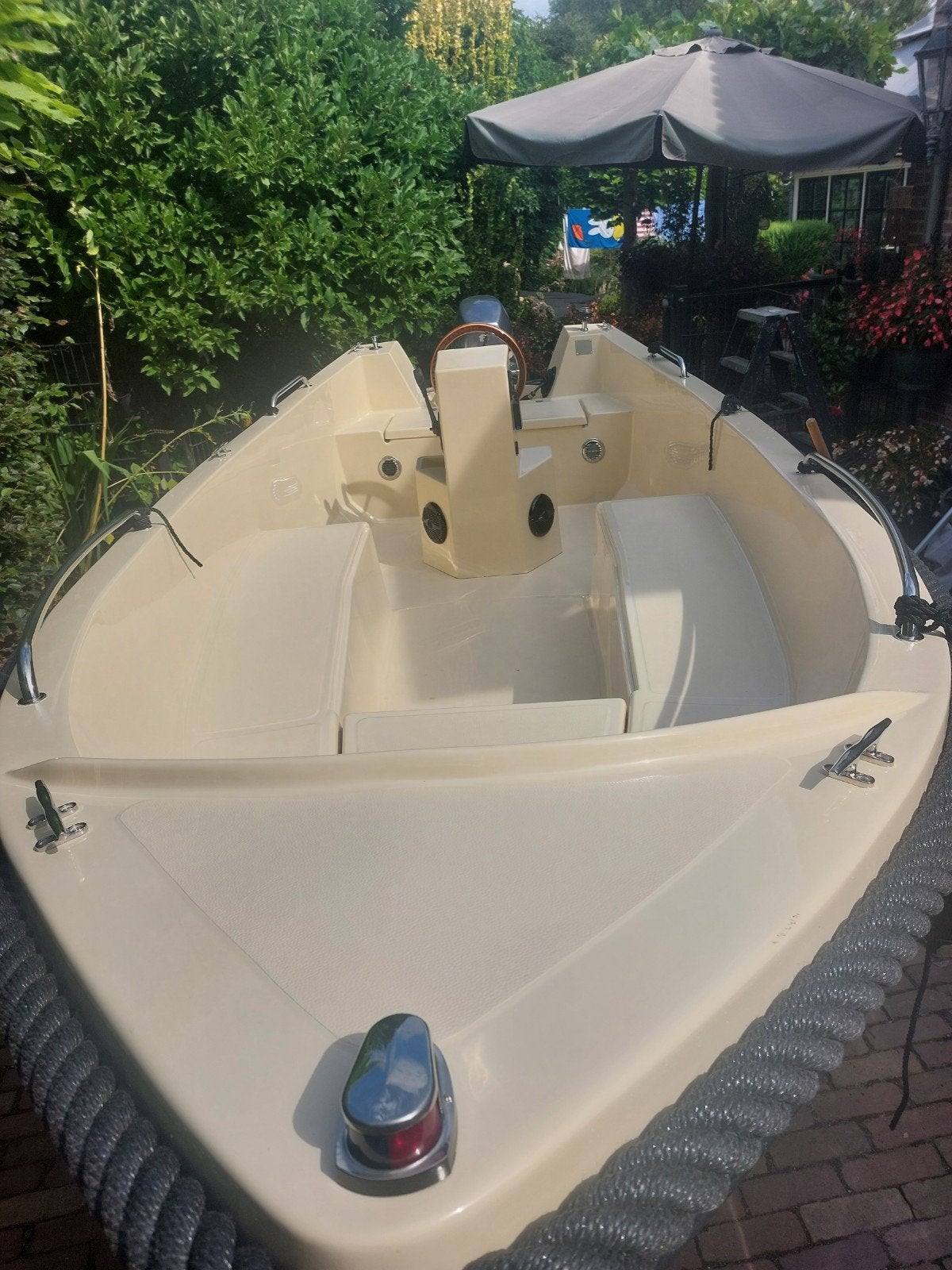 Virano 440 met sterke kanteltrailer en extra's, Benzine, Overige merken, Buitenboordmotor, Ophalen of Verzenden
