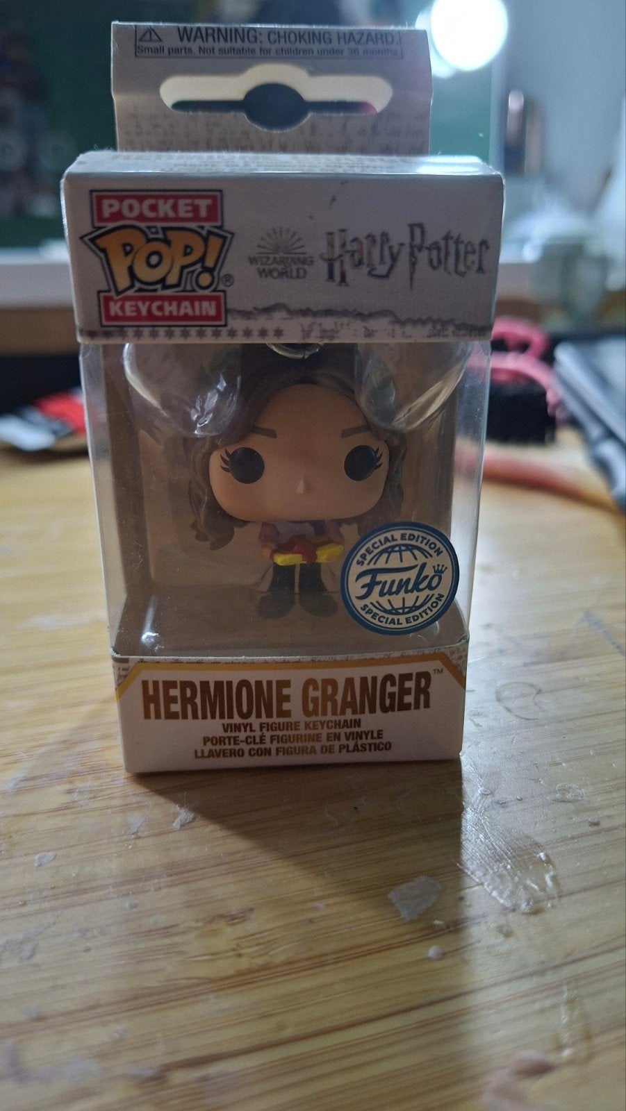 Funko Pop! Sleutelhanger Hermione Granger Harry Potter, Ophalen of Verzenden, Nieuw, Actiefiguurtje