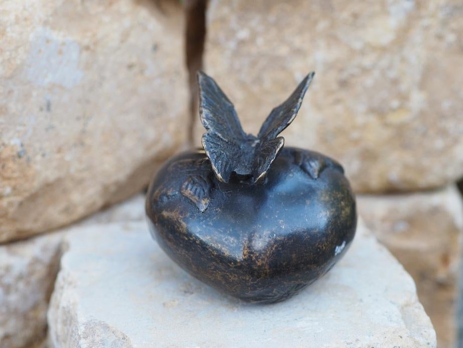 Brons / URN / Mini URNEN / grafdecoratie, Huis en tuin decoratie Marie, Nieuw, Info@huisentuindecoratiemarie.nl, Peize