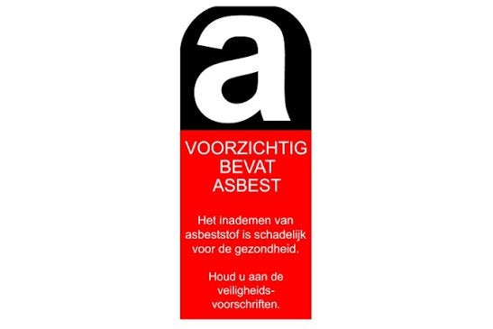 Asbest sanering/verwijdering, Ophalen of Verzenden, Zo goed als nieuw
