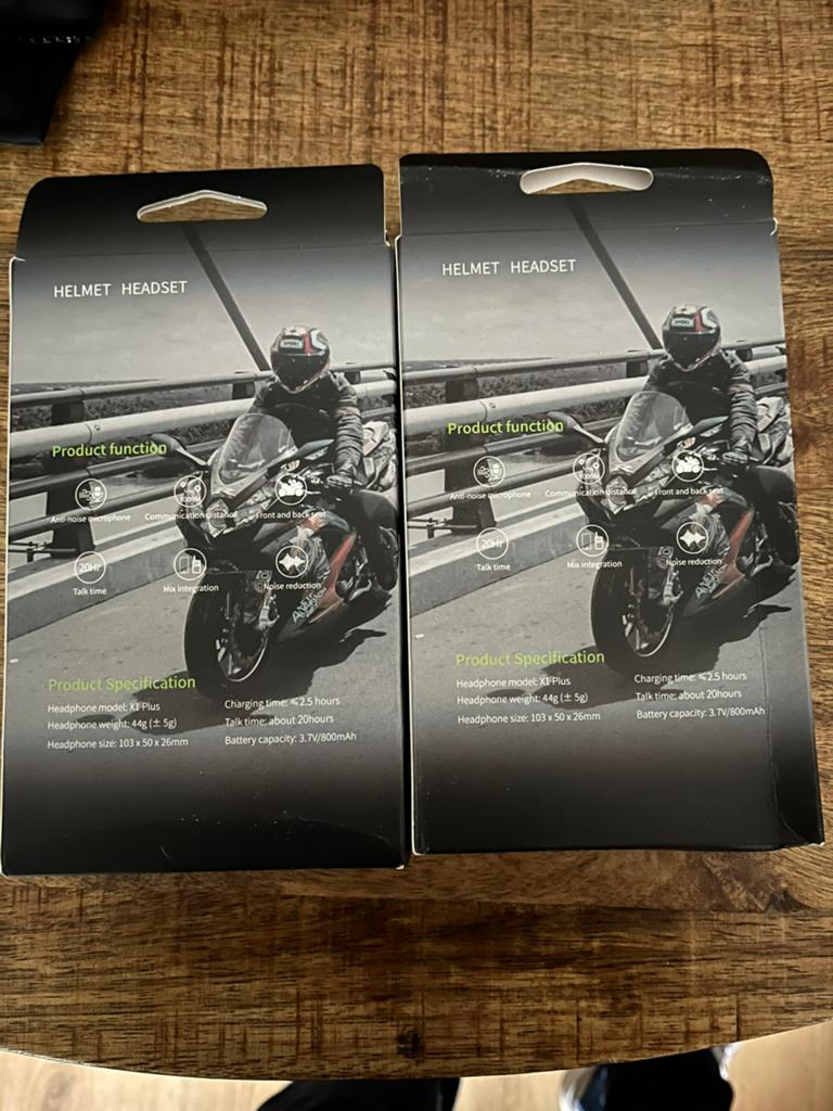 2x motor communicatie voor aan de helm., Ophalen, Zo goed als nieuw