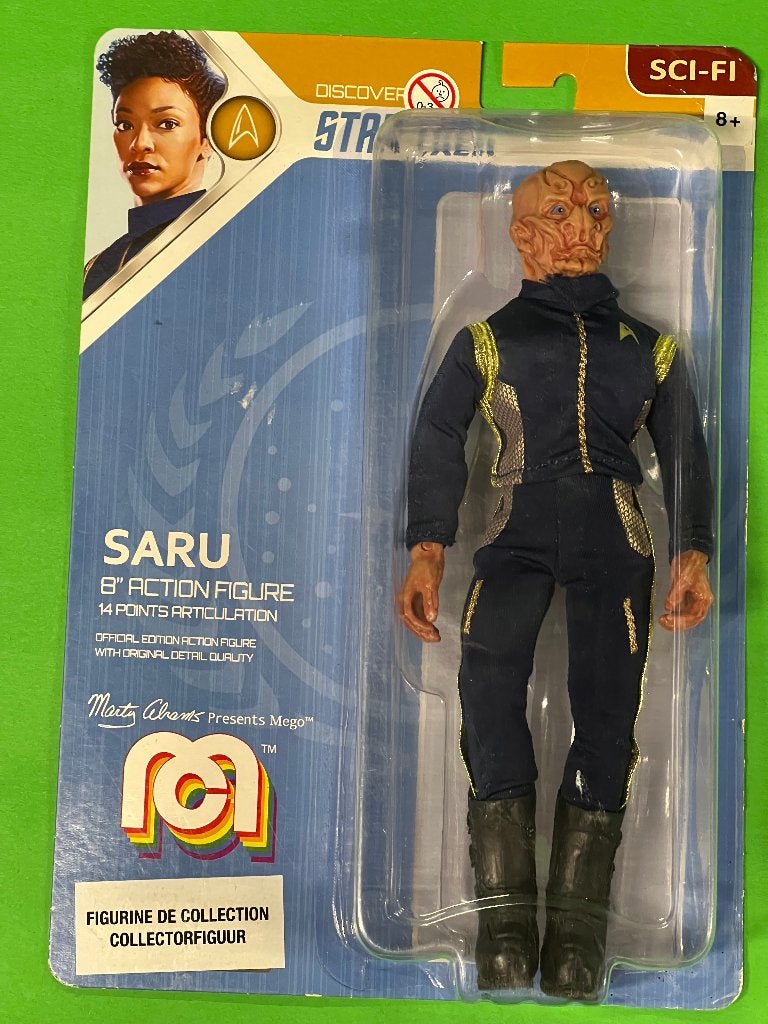 Mego Saru Star Trek Discovery actiefiguur, Verzamelen, Mego Corporation / EU-importeur Lansay France, Gebruikt, Ophalen of Verzenden