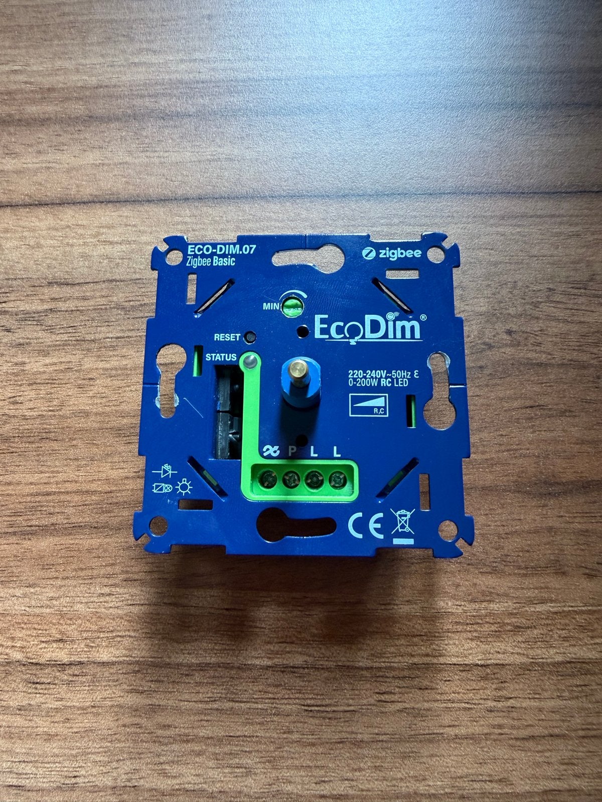 EcoDim DIM.07 Zigbee Inbouw Dimmer 0-200W RC LED, Ophalen, Nieuw, Overige merken, Dimmer